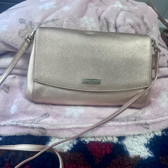 Kate spade champagne crossover bag - Picture 1 of 4
